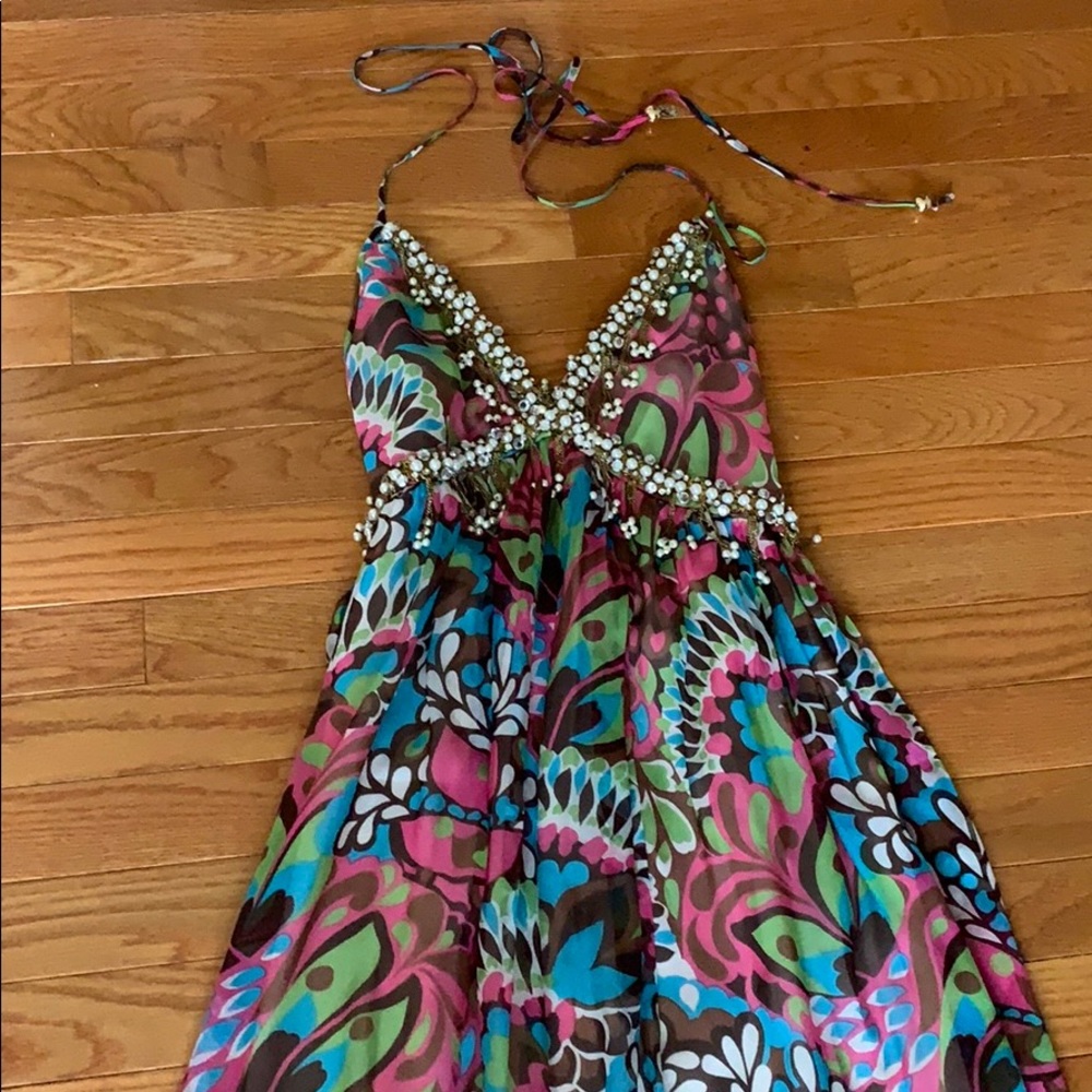 Milly silk gorgeous Maxi Dress